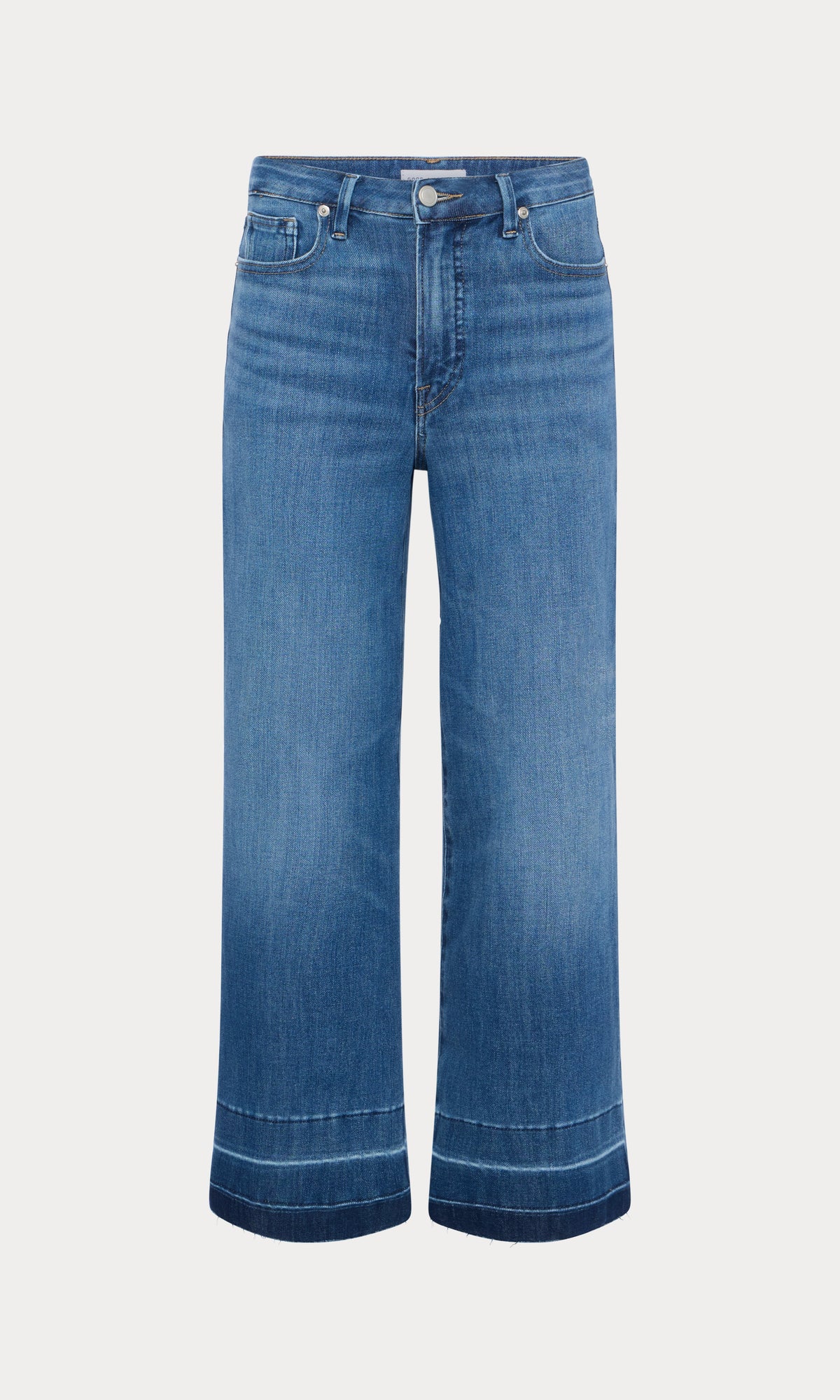 SOFT TECH GOOD WAIST PALAZZO CROPPED JEANS INDIGO1213