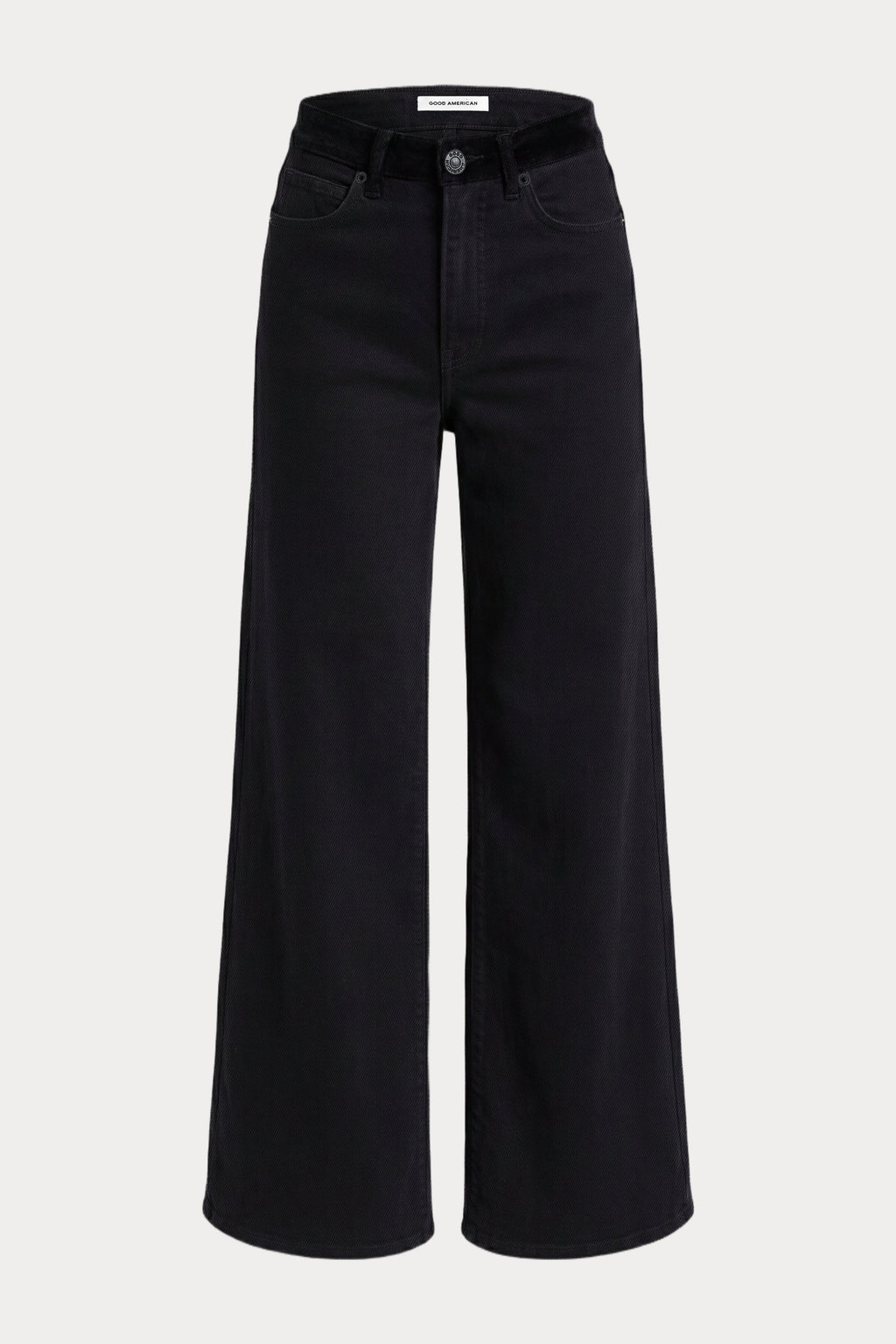 GOOD WAIST PALAZZO JEANS BLACK001