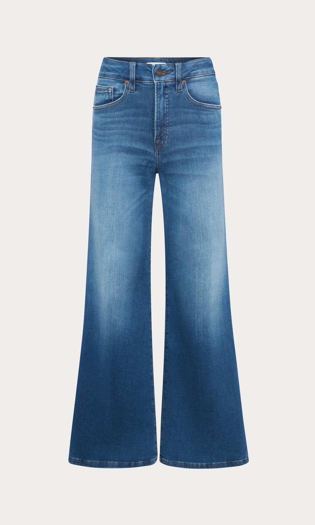 SOFT TECH GOOD WAIST PALAZZO JEANS INDIGO1233
