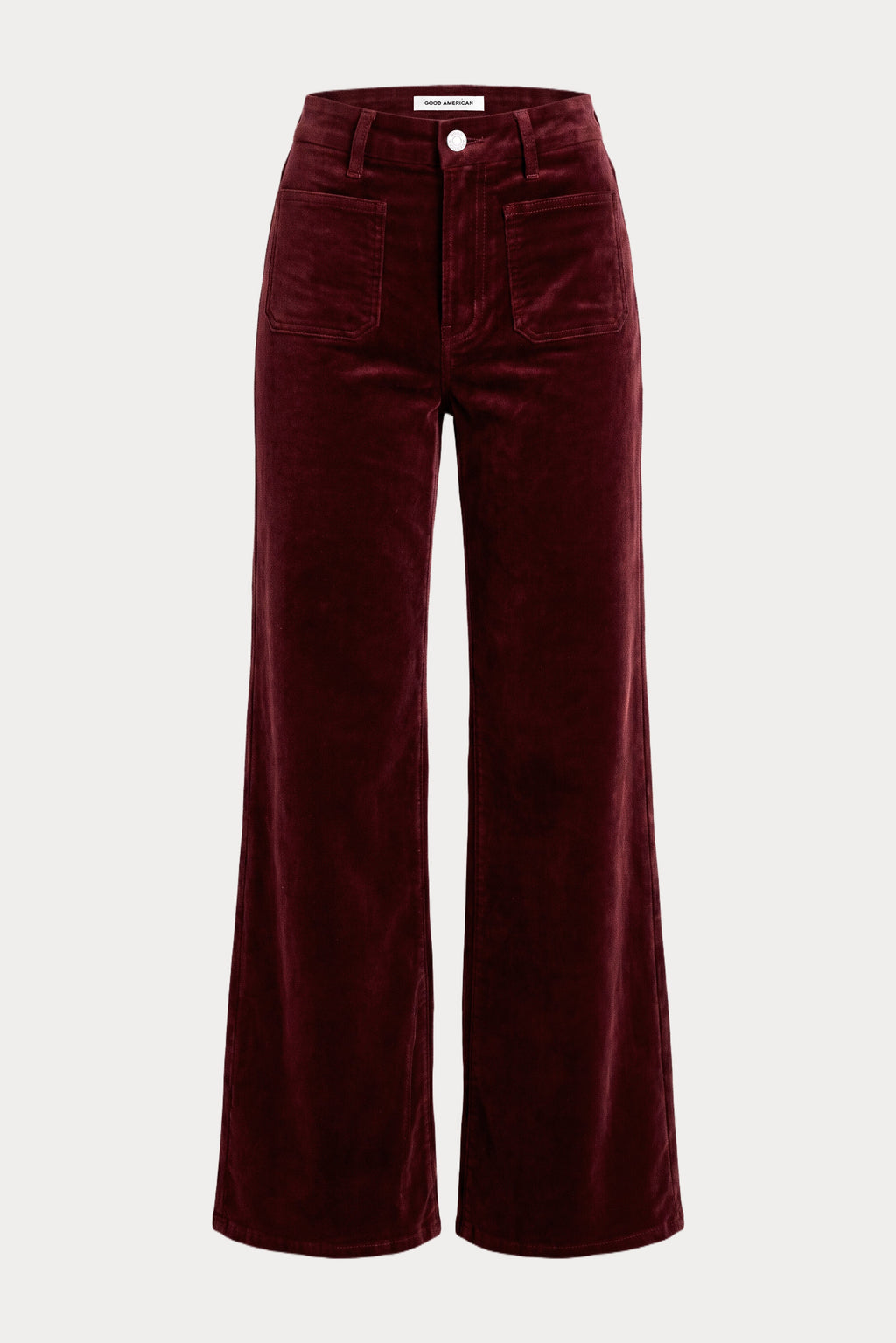 VELVET GOOD WAIST PALAZZO PANT BERRY NOIR
