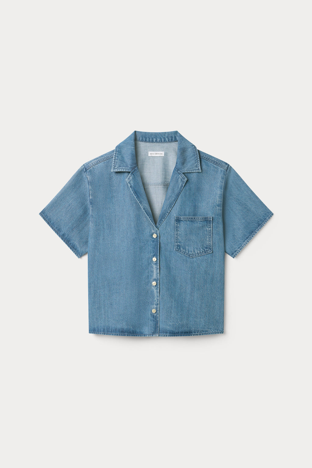 THE DENIM CAMP SHIRT