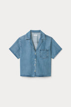 THE DENIM CAMP SHIRT