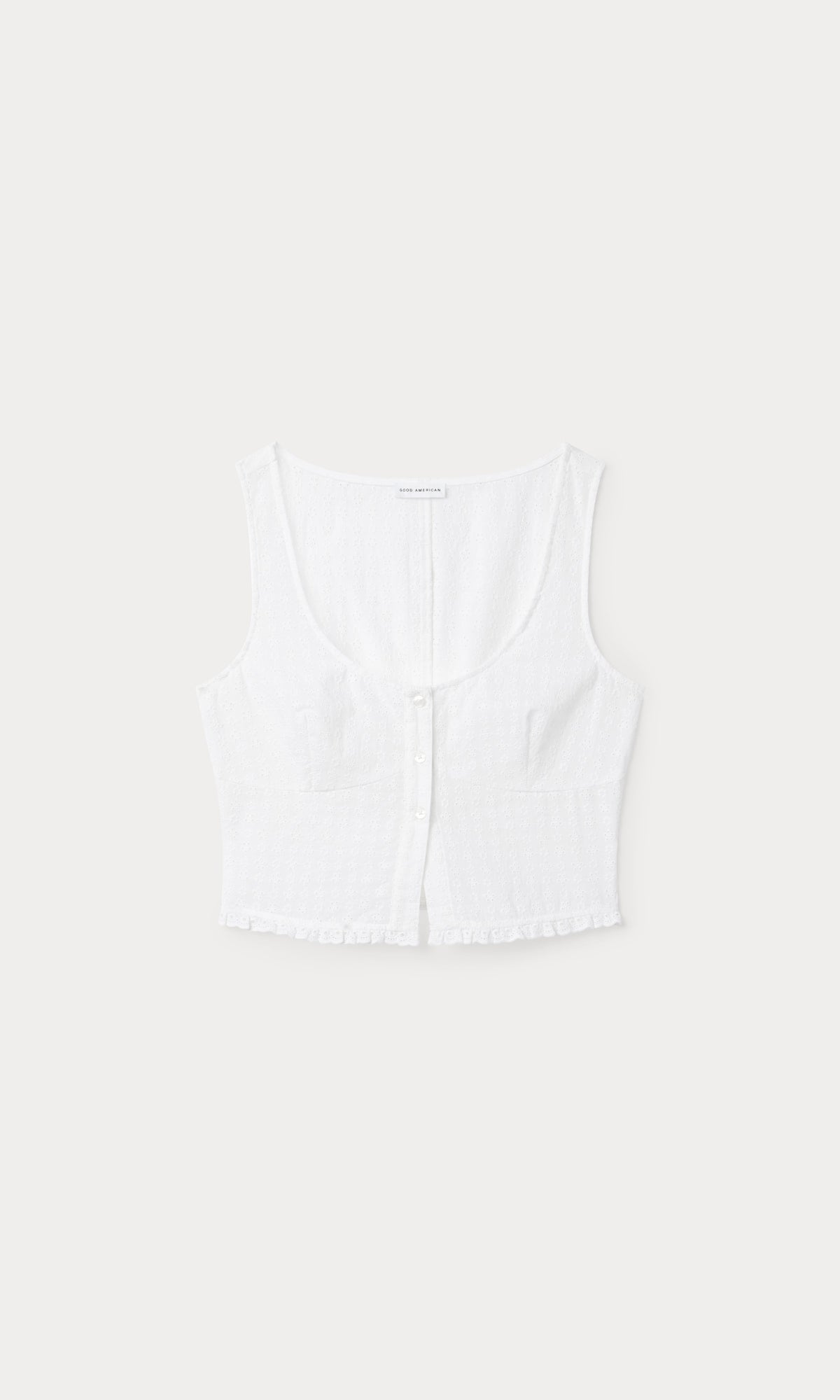 THE EYELET TOP WHITE001