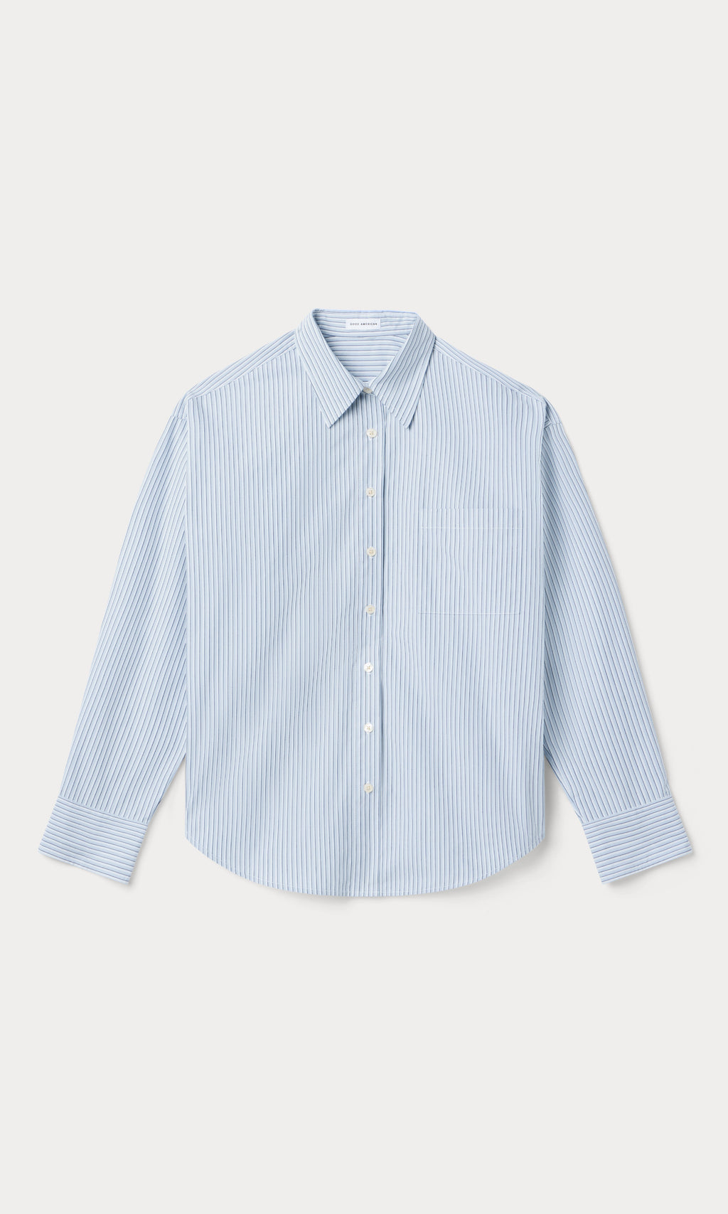 THE POPLIN EASY SHIRT SUMMER SKY STRIPE