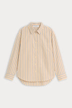 THE POPLIN EASY SHIRT DUNE MULTI STRIPE