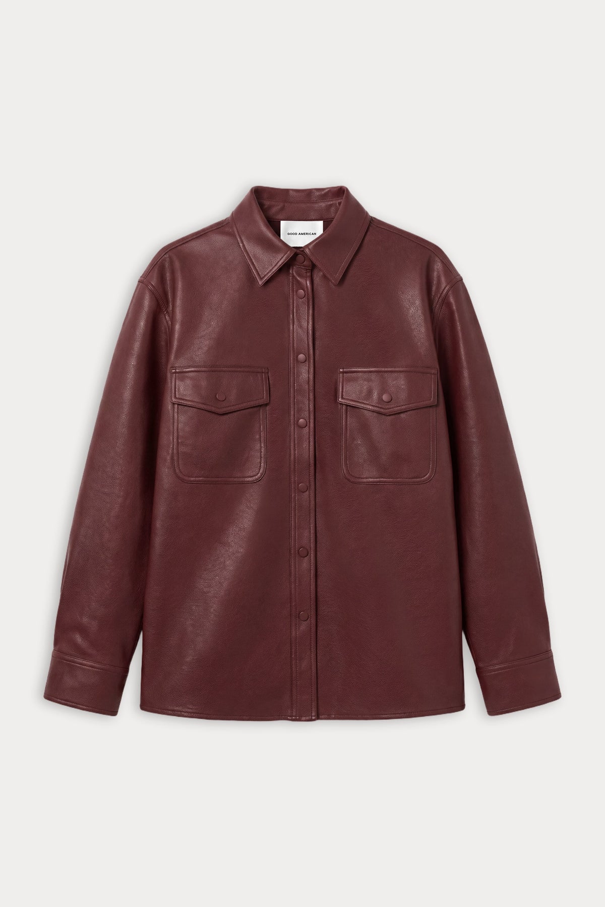 THE BETTER THAN LEATHER CLASSIC SHIRT BERRY NOIR