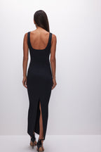 SCULPTING MODERN TANK MAXI DRESS BLACK001