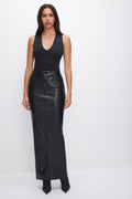 SCULPTING DEEP V TANK BODYSUIT BLACK001