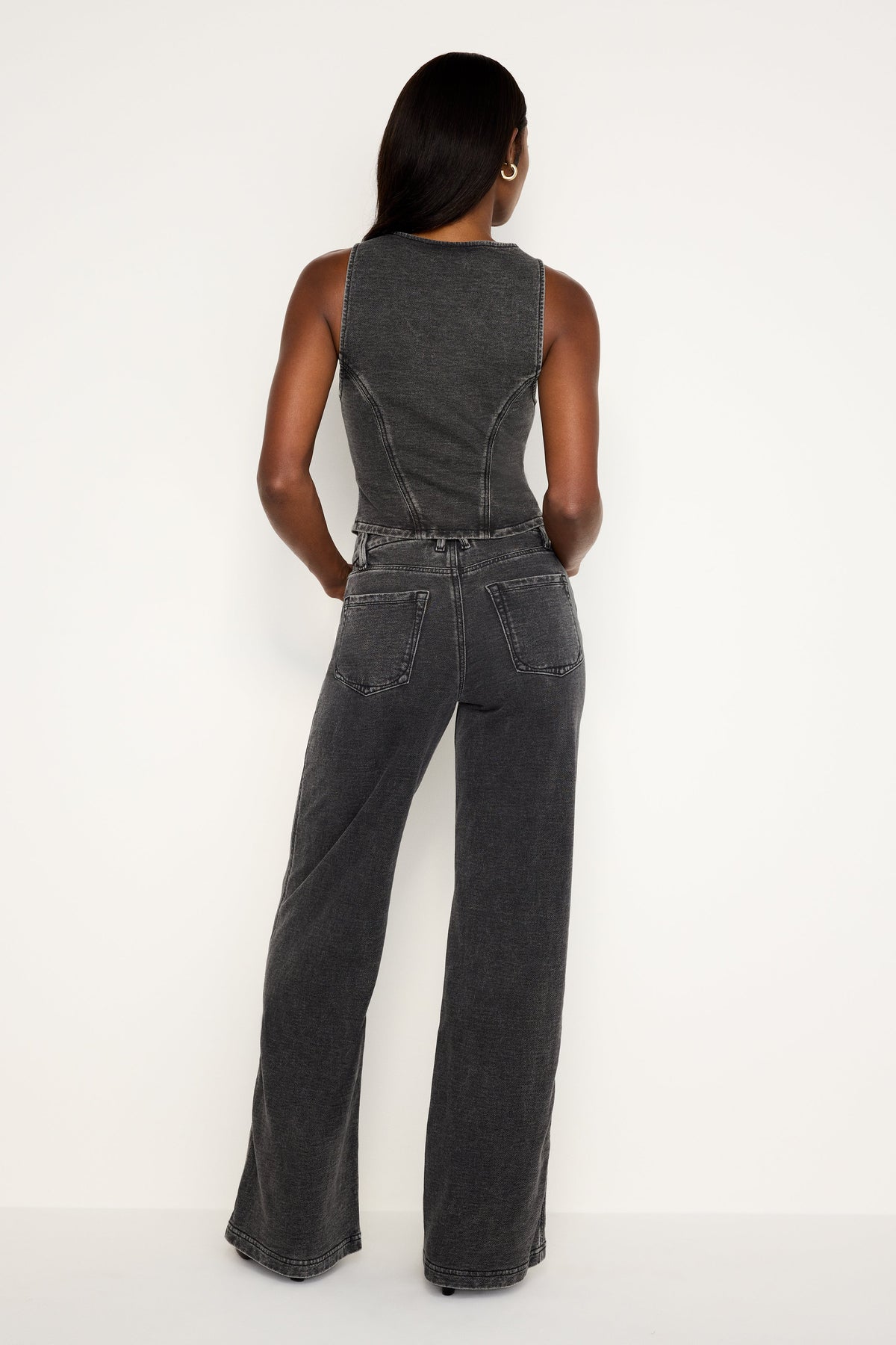 JEANIUS GOOD SKATE SWEATPANTS BLACK322