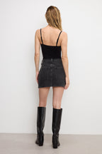 GOOD 90S MINI SKIRT BLACK371