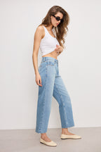 GOOD 90S CROPPED RELAXED JEANS INDIGO964