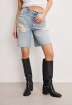 GOOD EXTREME BARREL SHORTS INDIGO809