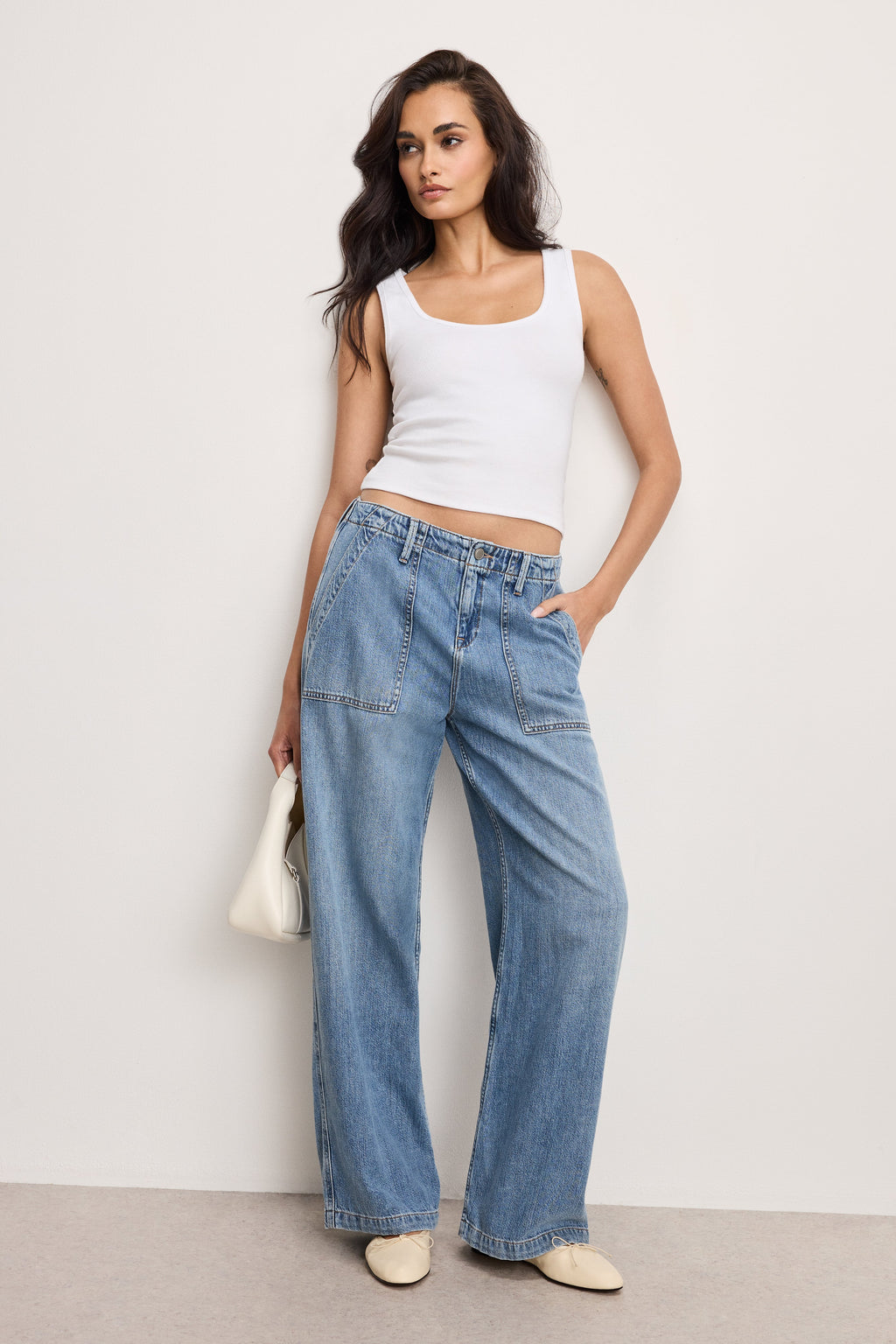LITE LINEN DENIM PANTS INDIGO786