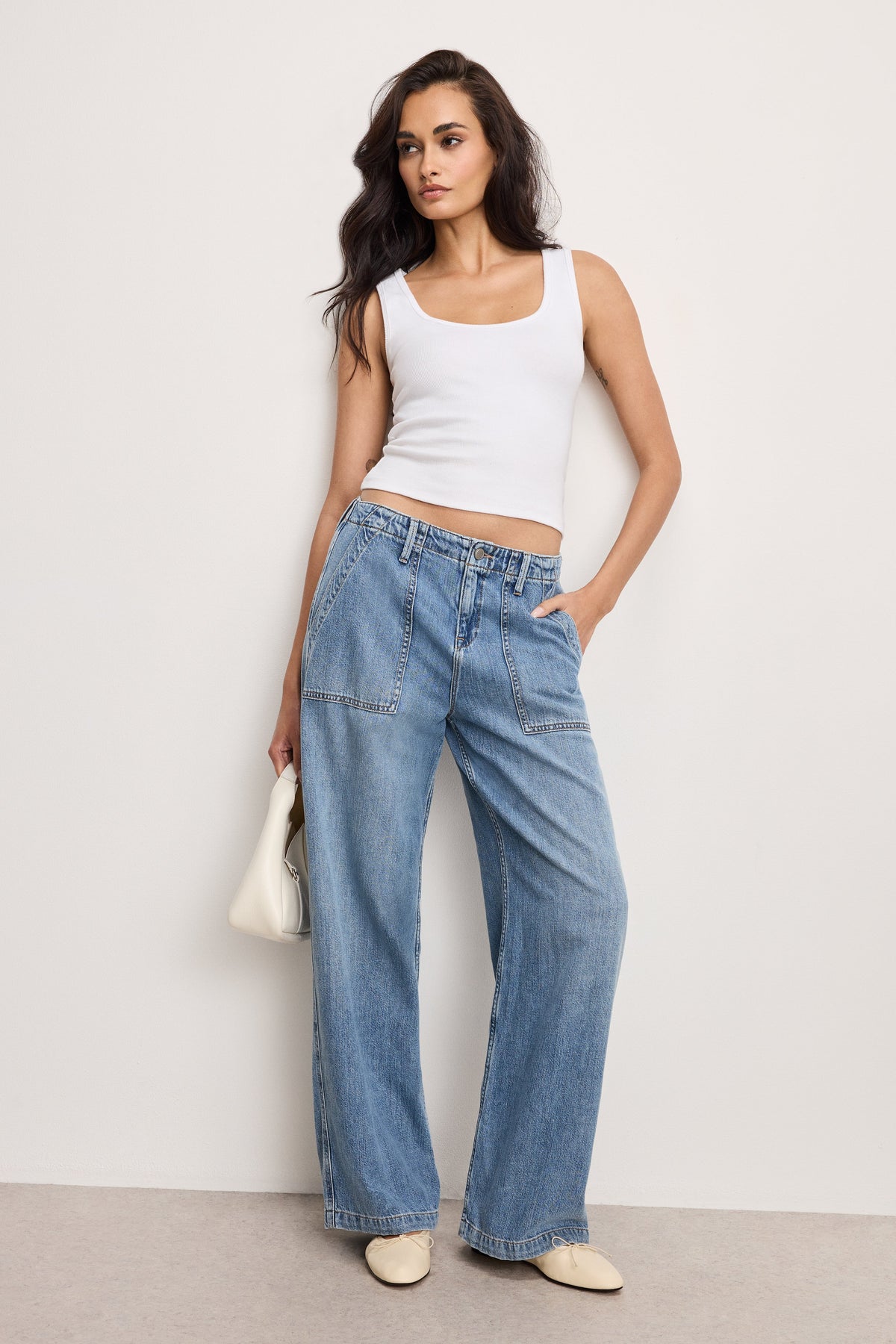 LITE LINEN DENIM PANTS INDIGO786