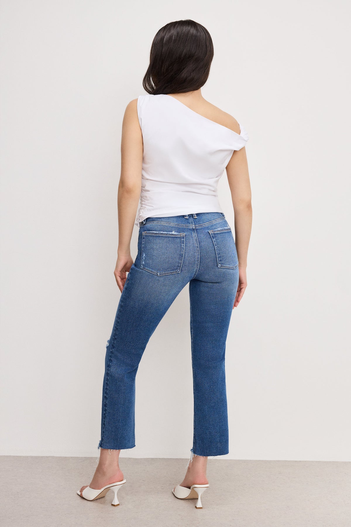 GOOD PETITE STRAIGHT JEANS INDIGO943