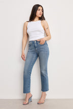 GOOD PETITE STRAIGHT JEANS BLUE449