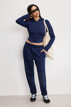 JEANIUS BOYFRIEND SWEATPANTS INDIGO1029
