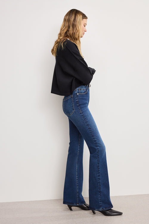 ALWAYS FITS GOOD CLASSIC BOOTCUT JEANS LONG INDIGO446
