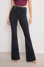 DOLLY JOLEANS FLARE JEANS BLACK391