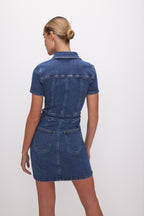FIT FOR SUCCESS MINI DRESS INDIGO594