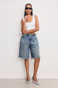 GOOD EASE BERMUDA SHORTS INDIGO808
