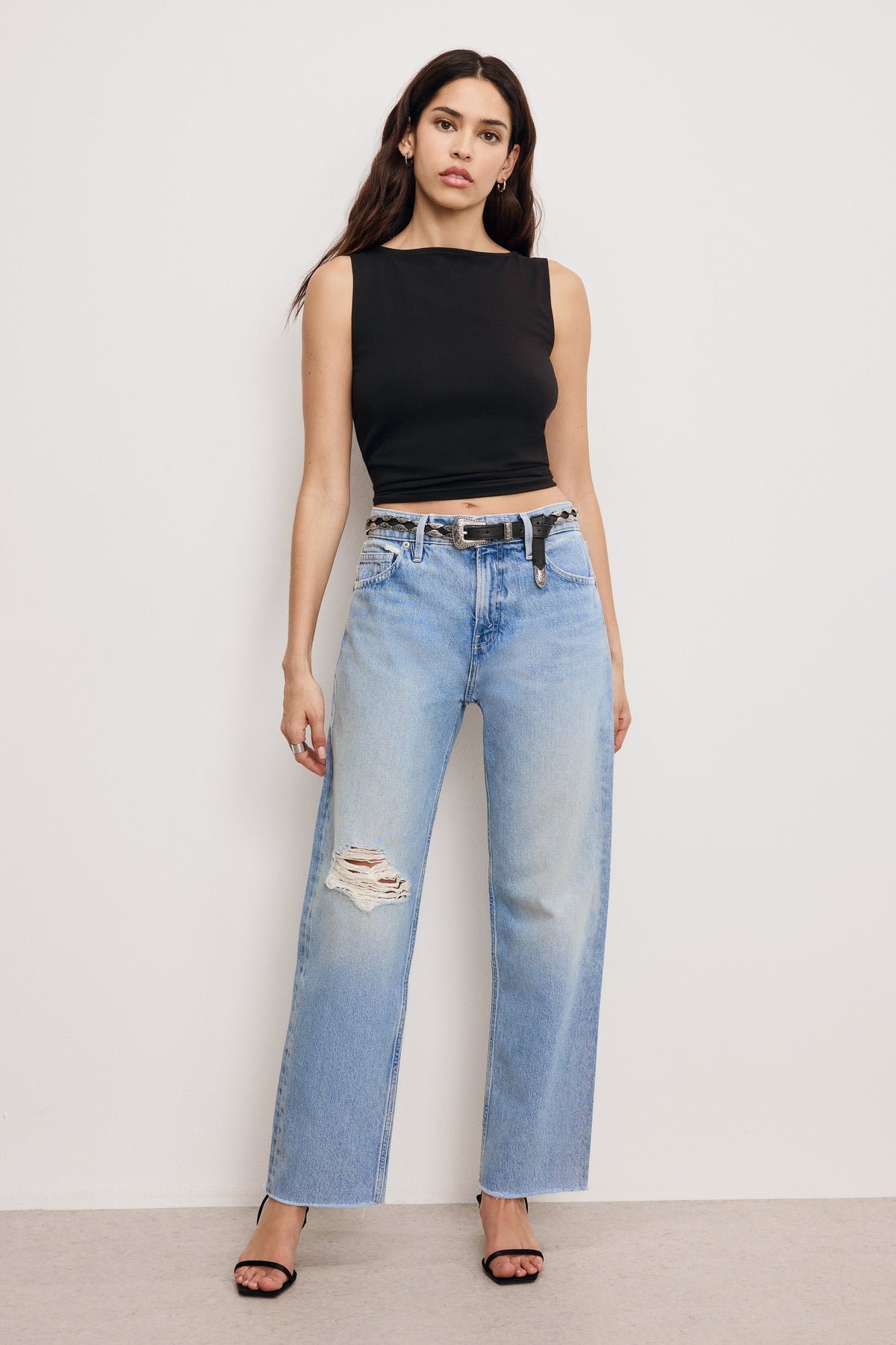 GOOD RELAXED STRAIGHT JEANS INDIGO887