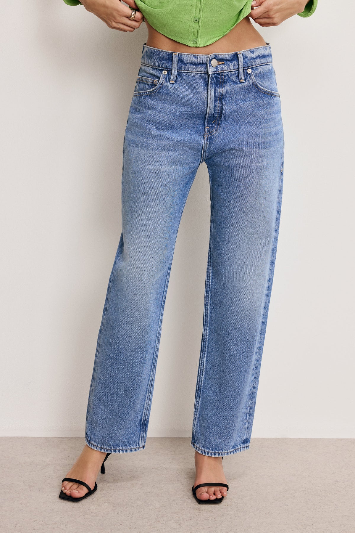 GOOD RELAXED STRAIGHT JEANS INDIGO885