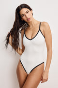 COMPRESSION DEEP DIVE SWIMSUIT CLOUD WHITE