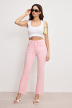 GOOD KICK FLARE JEANS FLAMINGO003
