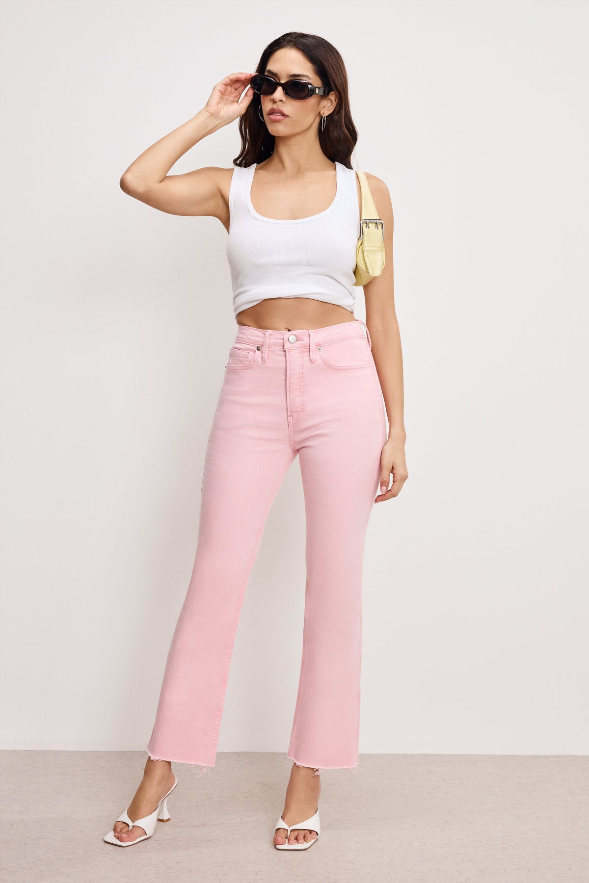 GOOD KICK FLARE JEANS FLAMINGO003