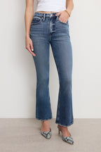 GOOD KICK FLARE JEANS INDIGO1014