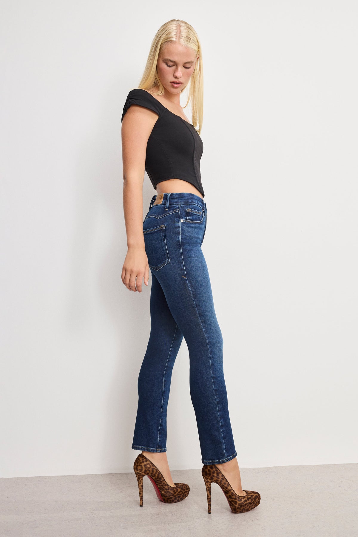 DOLLY JOLEANS STRAIGHT JEANS INDIGO1080