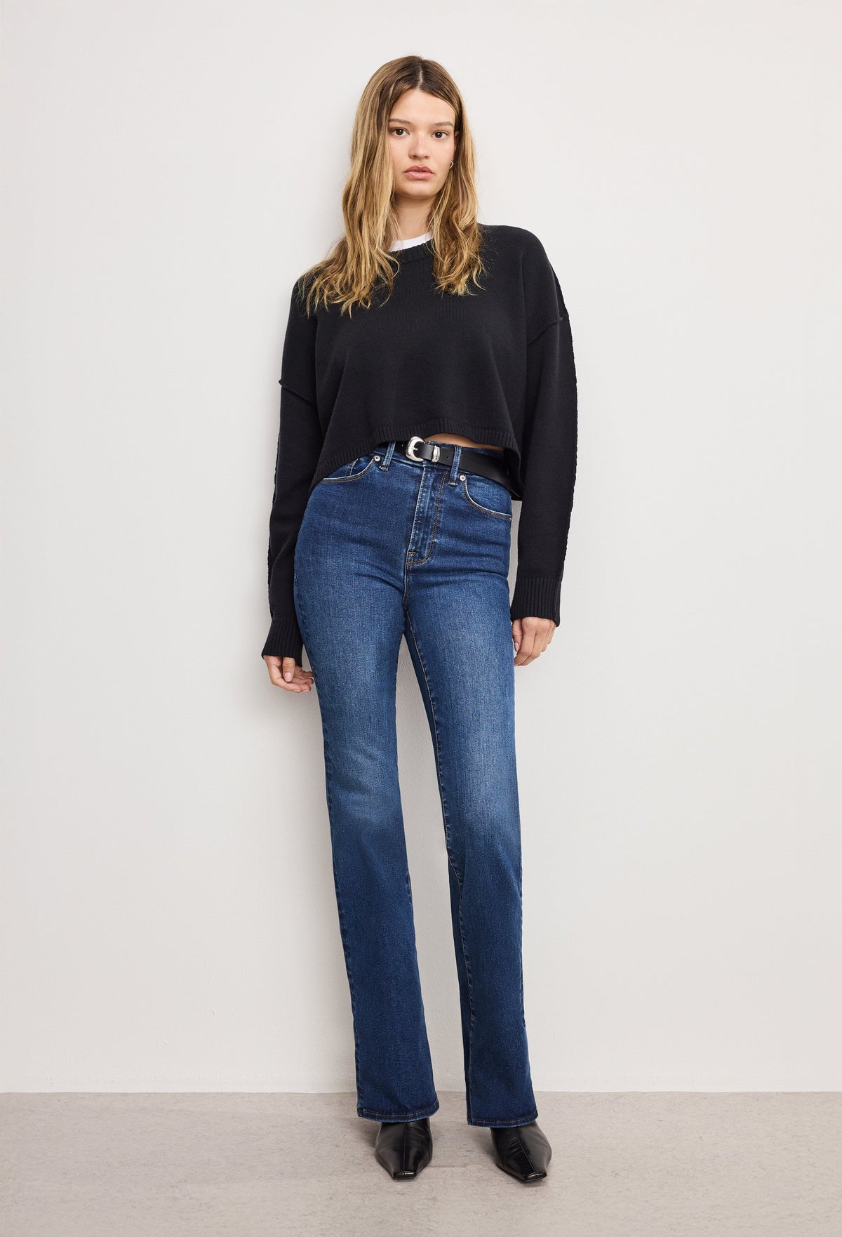 ALWAYS FITS GOOD CLASSIC BOOTCUT JEANS LONG INDIGO446