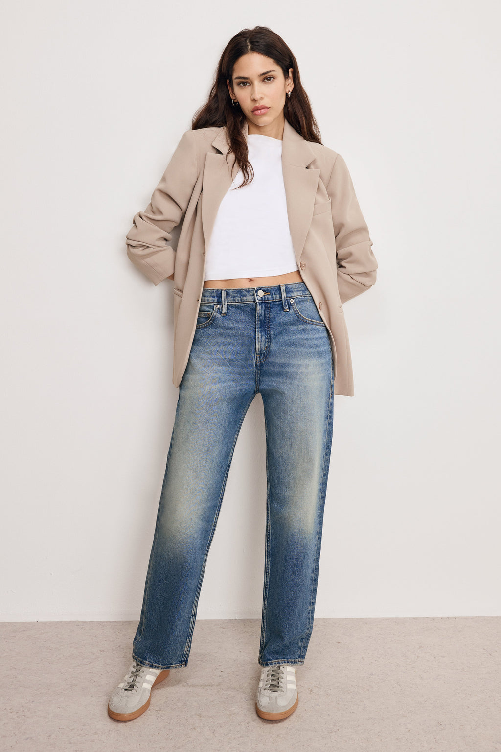 GOOD RELAXED STRAIGHT JEANS INDIGO868