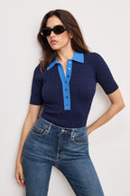 CABLE KNIT BODYSUIT MIDNIGHT002