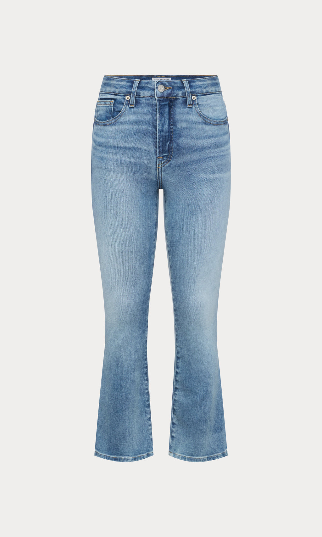 SOFT TECH GOOD LEGS CROP MINI BOOT JEANS INDIGO1293