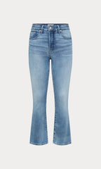 SOFT TECH GOOD LEGS CROP MINI BOOT JEANS INDIGO1293