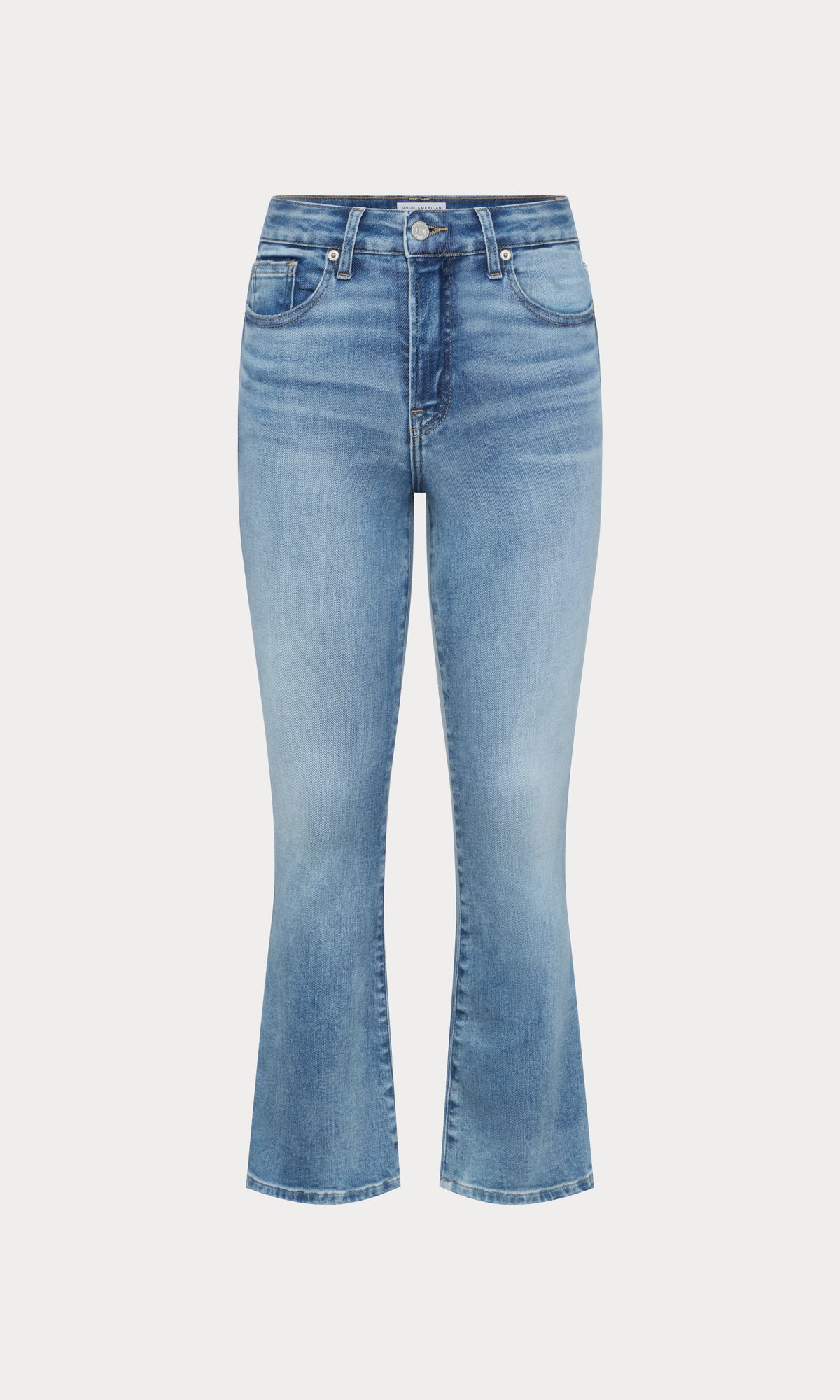 SOFT TECH GOOD LEGS CROP MINI BOOT JEANS INDIGO1293