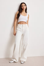 GOOD LOW RISE BAGGY JEANS CLOUD WHITE
