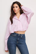 POPLIN BUBBLE SHIRT CANDY STRIPE001