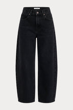 VINTAGE BARREL ANKLE JEANS FLAT TYRE