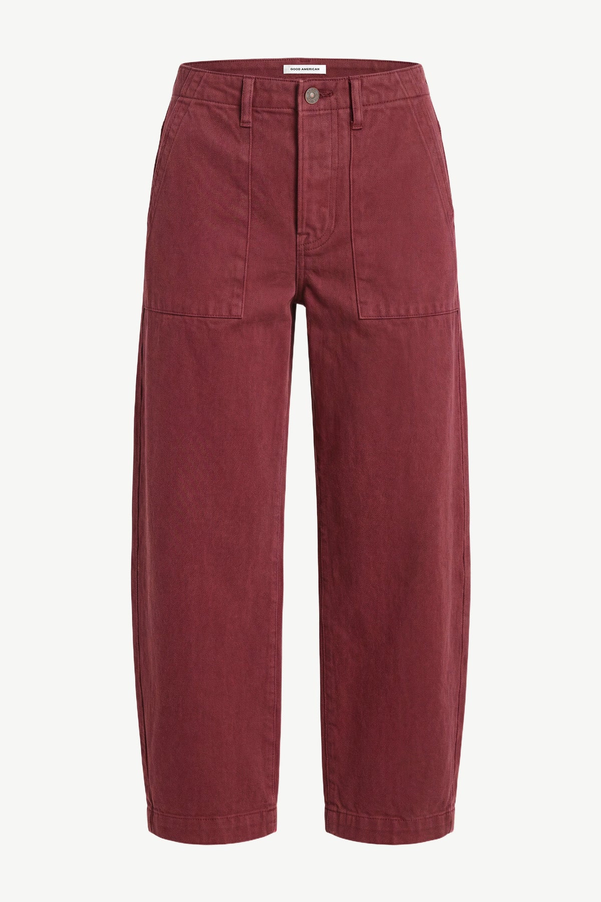 VINTAGE BARREL ANKLE JEANS BERRY NOIR