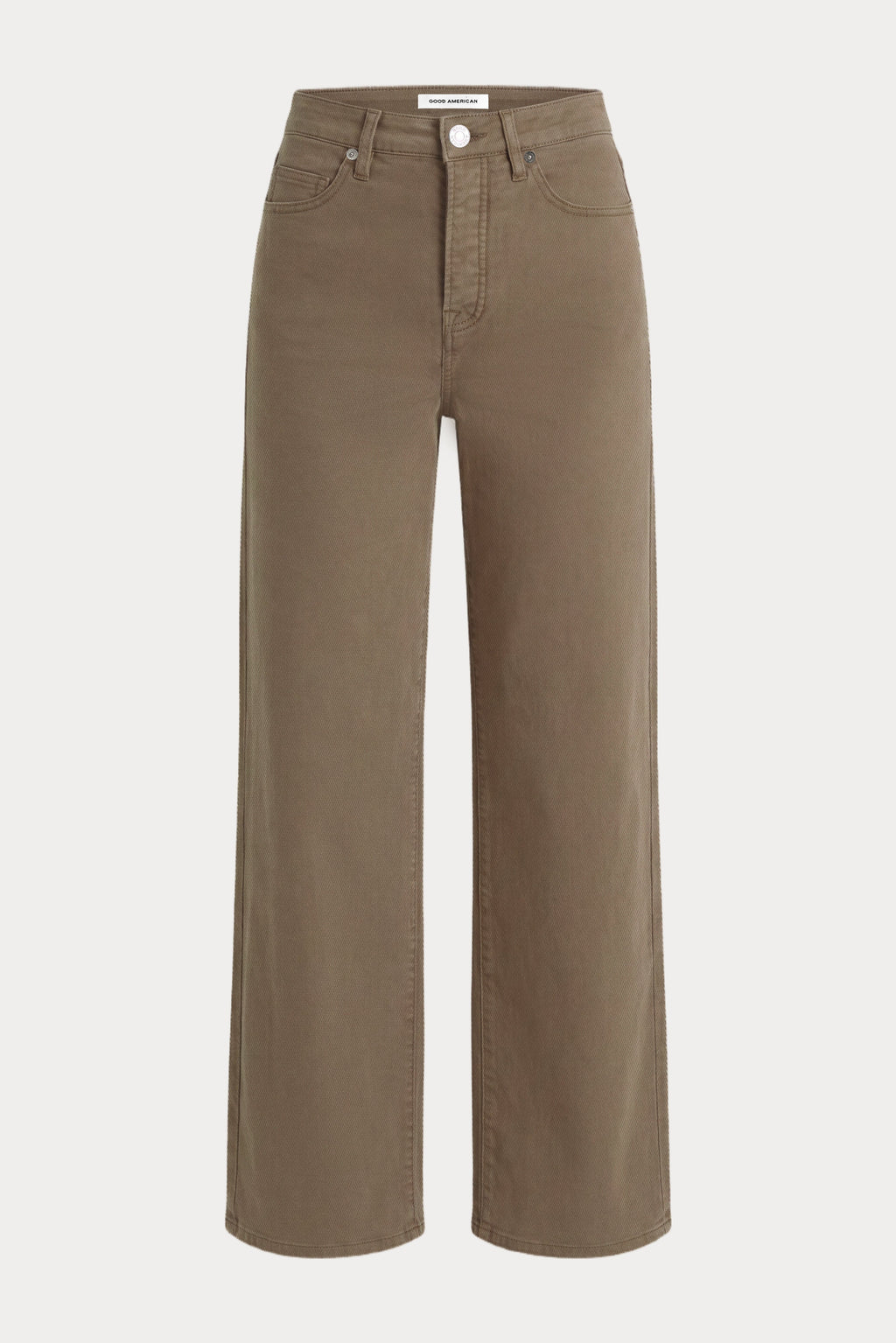 TWILL VINTAGE WIDE PANT TEA BARK