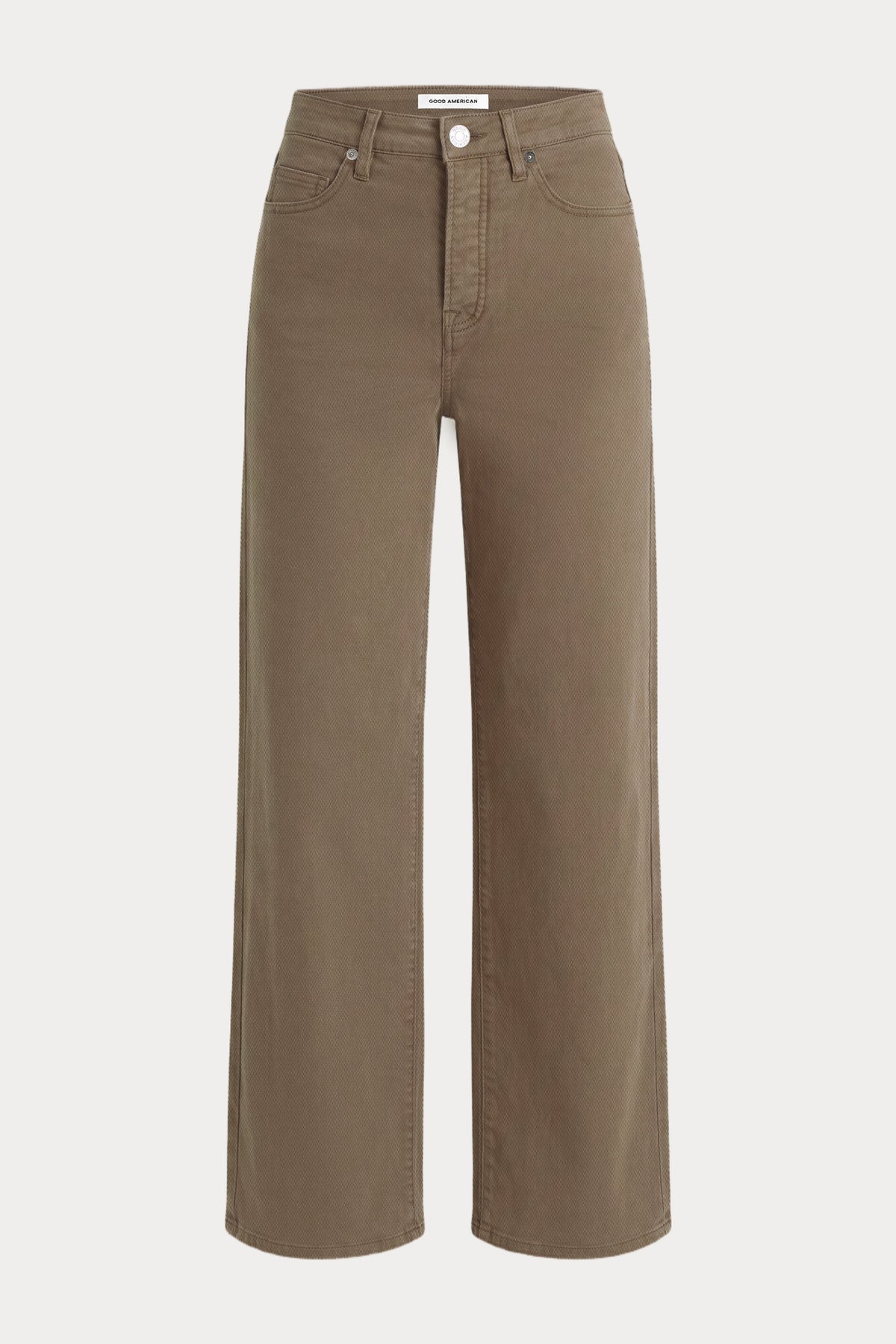 TWILL VINTAGE WIDE PANT TEA BARK
