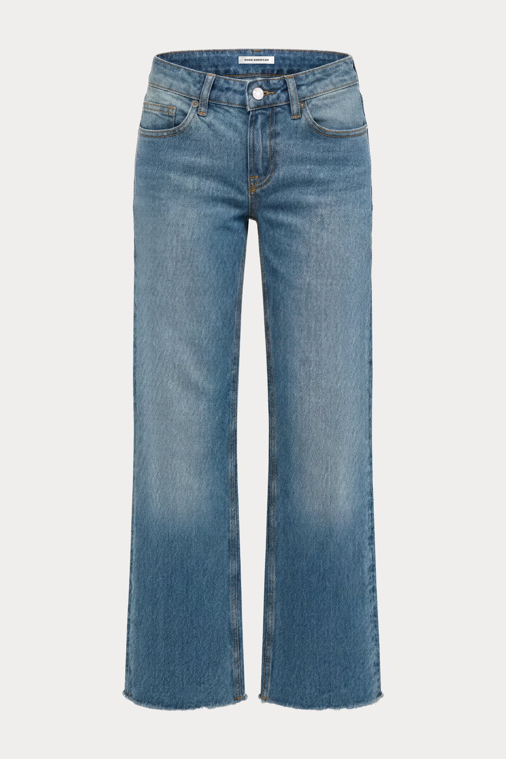 VINTAGE LOW LOOSE JEANS TROUBLED WATER