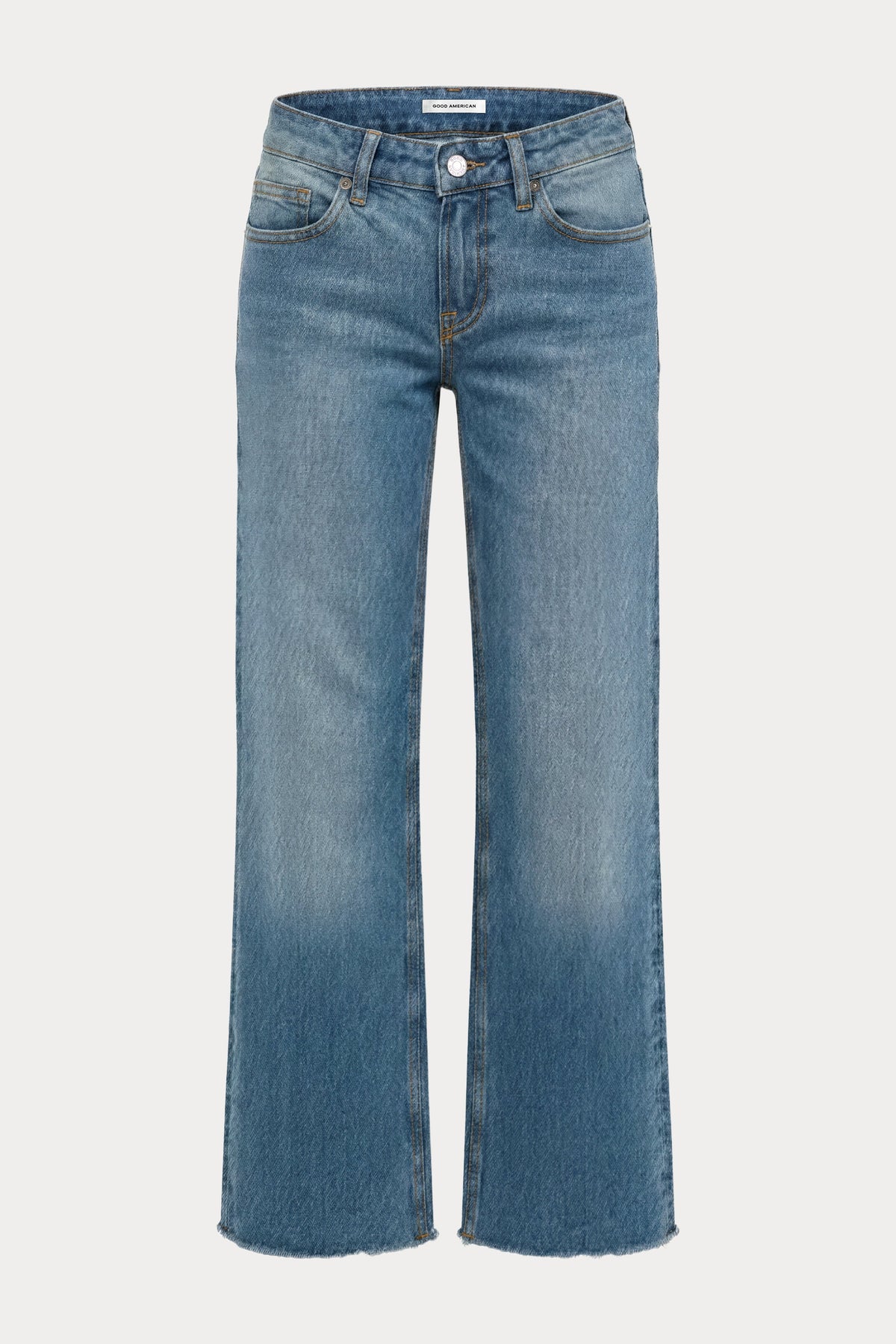 VINTAGE LOW LOOSE JEANS TROUBLED WATER