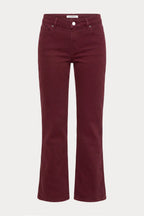 VINTAGE LOW RISE BOOTCUT JEANS BERRY NOIR