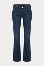 GHOST WAIST LOW RISE BOOTCUT JEANS QUIRK