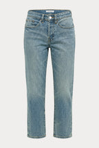 VINTAGE STRAIGHT ANKLE JEANS OAK