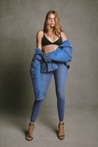 ALWAYS FITS GOOD WAIST SKINNY JEANS INDIGO324